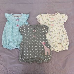 Baby Girl Rompers Set